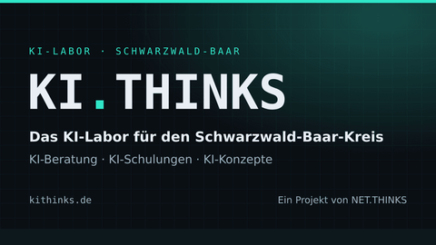 Titelbild von KI.THINKS, dem KI-Labor für den Schwarzwald-Baar-Kreis